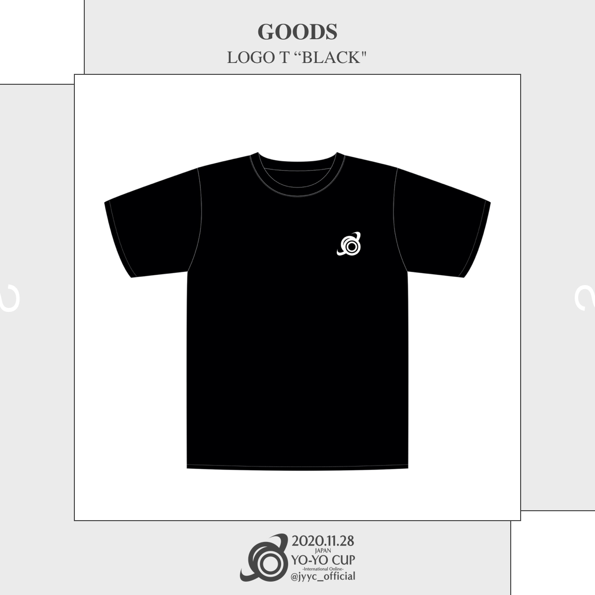 -SOLD OUT- LOGO T “BLACK”