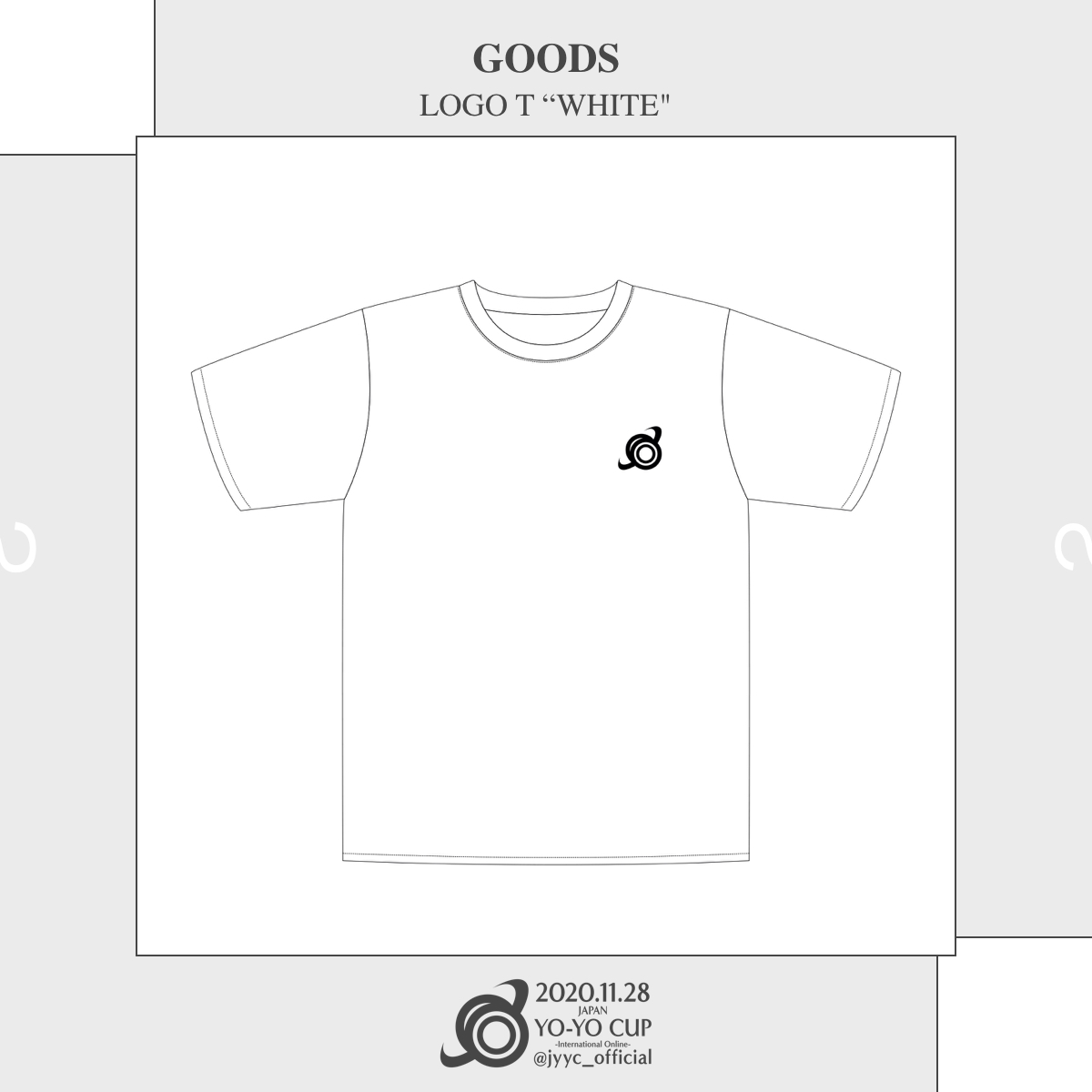 -SOLD OUT- LOGO T 2020 “WHITE”