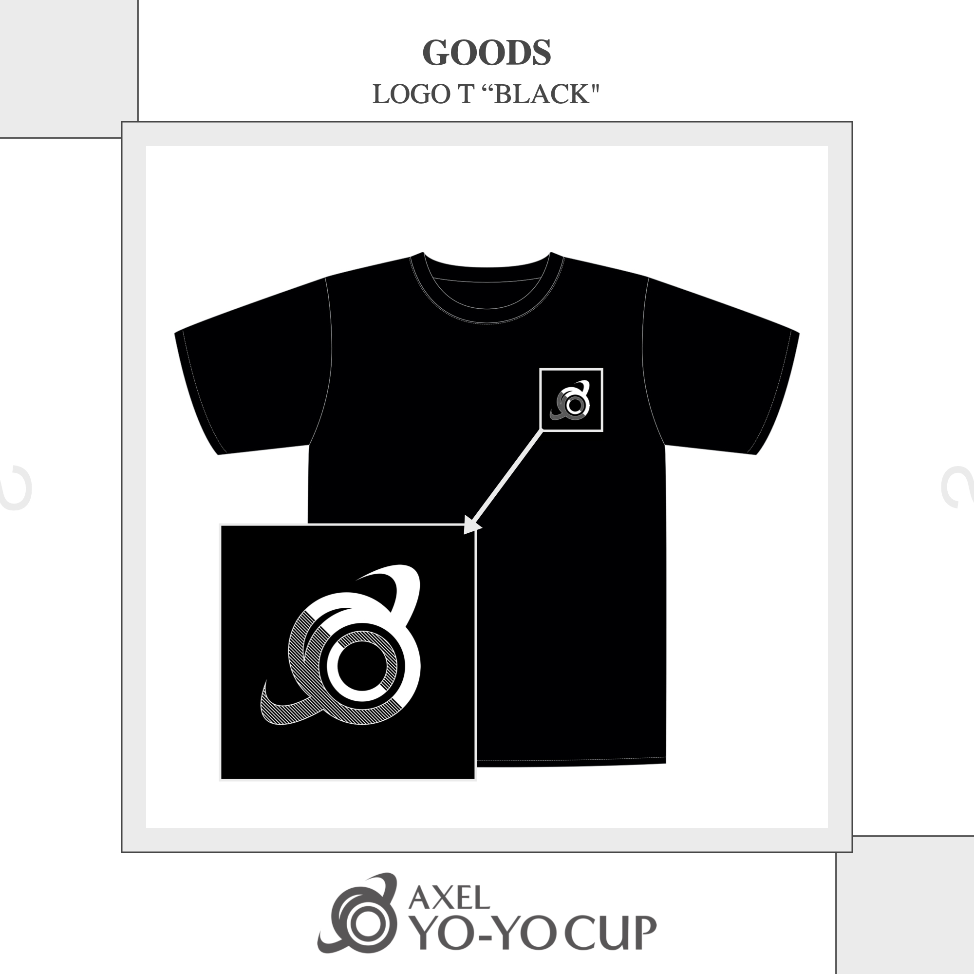 -SOLD OUT- LOGO T 2021 “BLACK”
